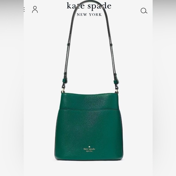 kate spade Handbags - Kate Spade Dark Green Shoulder Bag